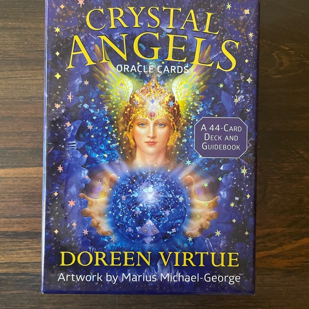 RARE Crystal Angels Oracle Cards - Doreen Virtue